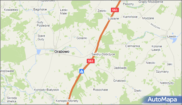 mapa Świdry-Dobrzyce, Świdry-Dobrzyce na mapie Targeo