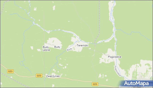 mapa Teremiski, Teremiski na mapie Targeo