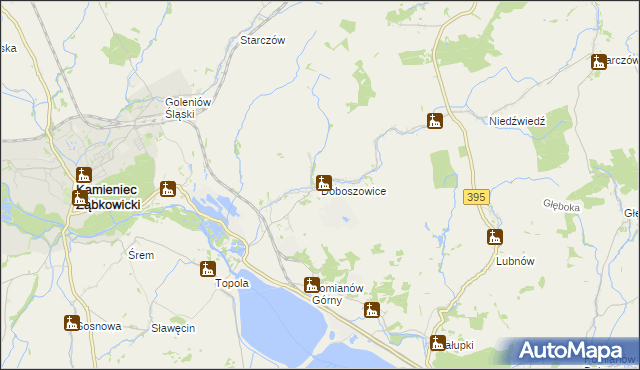 mapa Doboszowice, Doboszowice na mapie Targeo