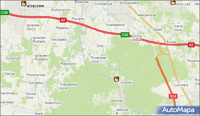 mapa Duraj, Duraj na mapie Targeo