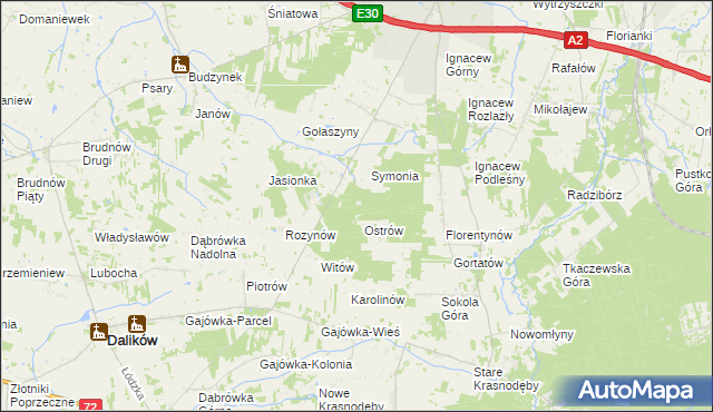 mapa Eufemia, Eufemia na mapie Targeo