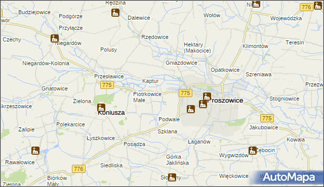 mapa Jazdowiczki, Jazdowiczki na mapie Targeo