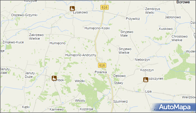 mapa Leśniewo Dolne, Leśniewo Dolne na mapie Targeo