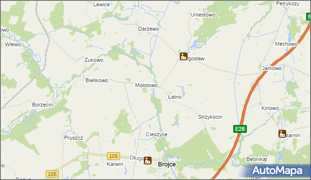 mapa Mołstówko, Mołstówko na mapie Targeo