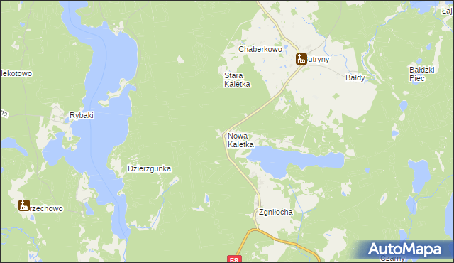 mapa Nowa Kaletka, Nowa Kaletka na mapie Targeo