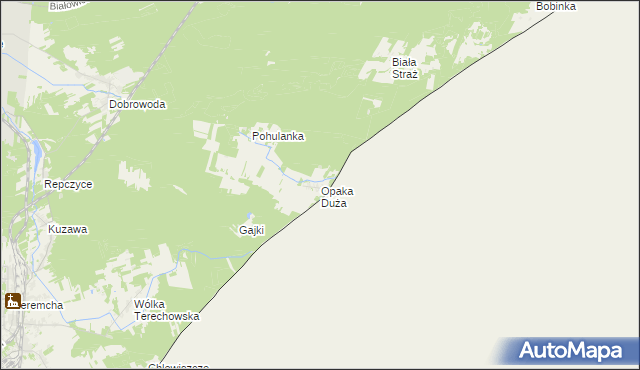 mapa Opaka Duża, Opaka Duża na mapie Targeo