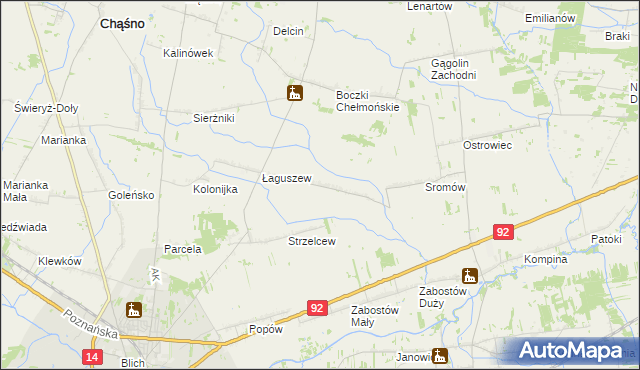 mapa Płaskocin, Płaskocin na mapie Targeo