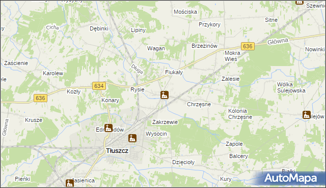 mapa Postoliska, Postoliska na mapie Targeo