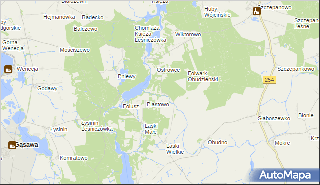 mapa Rozalinowo, Rozalinowo na mapie Targeo