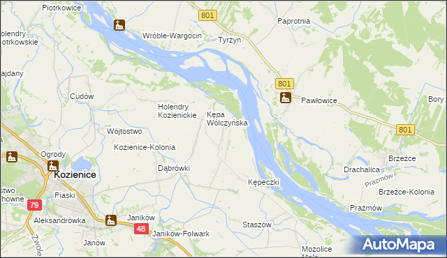 mapa Samwodzie, Samwodzie na mapie Targeo