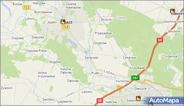 mapa Tobiasze, Tobiasze na mapie Targeo