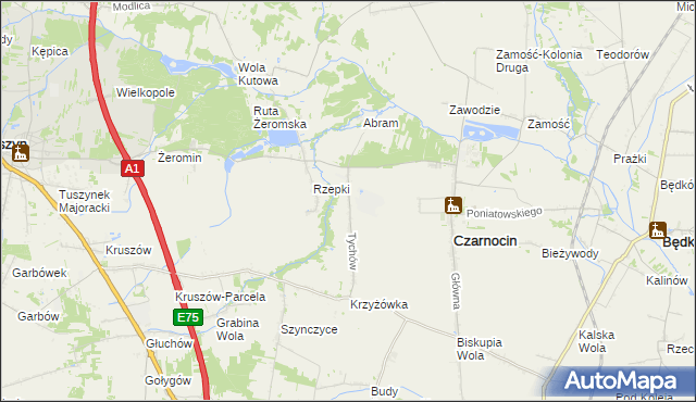 mapa Tychów, Tychów na mapie Targeo