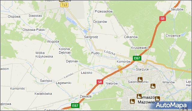 mapa Zaborów Drugi, Zaborów Drugi na mapie Targeo