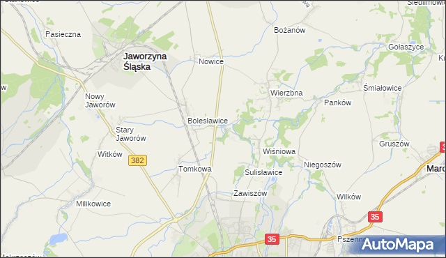 mapa Bagieniec, Bagieniec na mapie Targeo