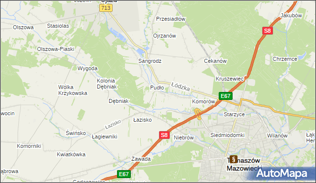 mapa Zaborów Drugi, Zaborów Drugi na mapie Targeo