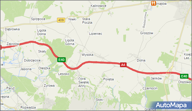 mapa Kadłubiec, Kadłubiec na mapie Targeo