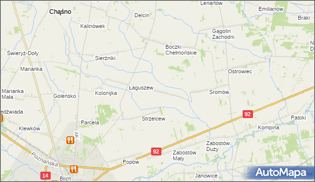 mapa Płaskocin, Płaskocin na mapie Targeo