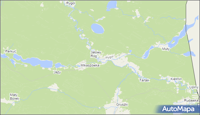 mapa Rygol, Rygol na mapie Targeo