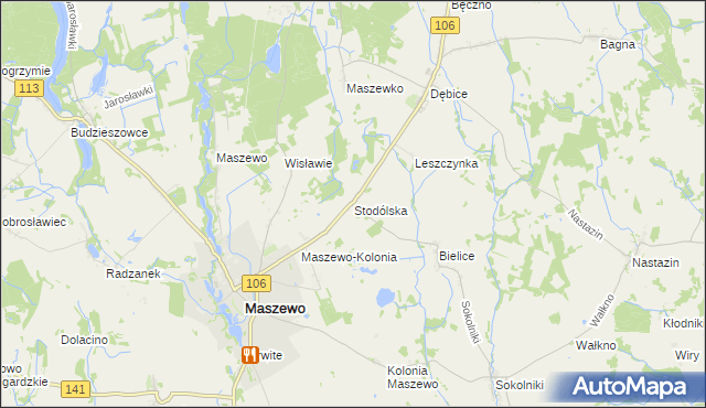 mapa Stodólska, Stodólska na mapie Targeo