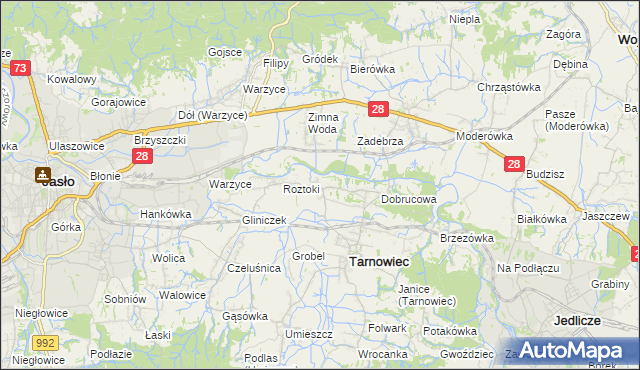 mapa Sądkowa, Sądkowa na mapie Targeo