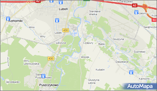 mapa Kątnik, Kątnik na mapie Targeo