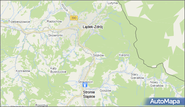 mapa Stójków, Stójków na mapie Targeo