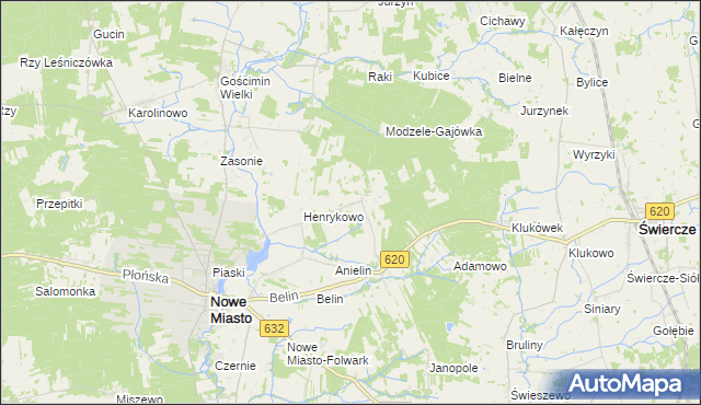 mapa Wólka Szczawińska, Wólka Szczawińska na mapie Targeo