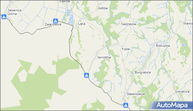mapa Jarnołtów gmina Otmuchów, Jarnołtów gmina Otmuchów na mapie Targeo