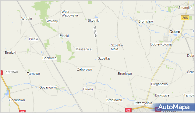 mapa Szostka, Szostka na mapie Targeo