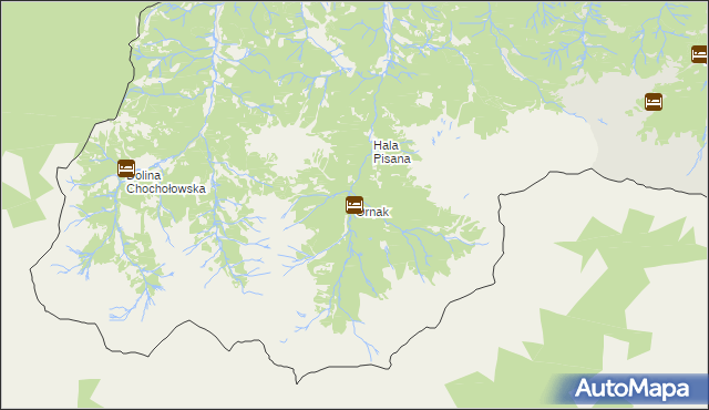 mapa Ornak, Ornak na mapie Targeo