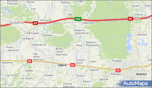 mapa Perła, Perła na mapie Targeo