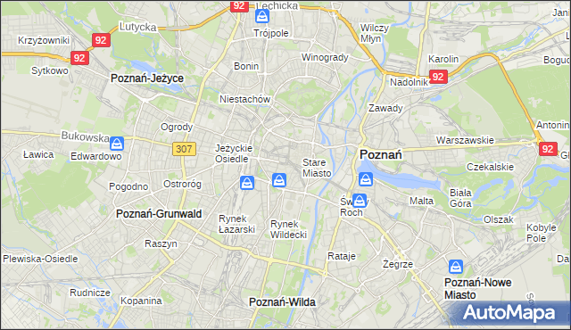 mapa Święty Marcin, Święty Marcin na mapie Targeo