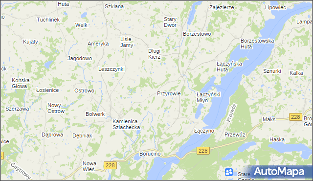 mapa Przyrowie, Przyrowie na mapie Targeo