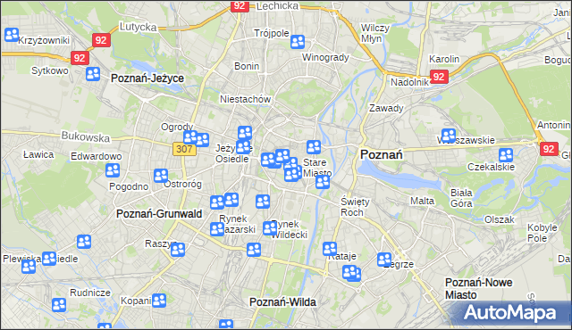 mapa Święty Marcin, Święty Marcin na mapie Targeo