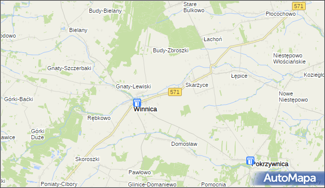 mapa Zbroszki, Zbroszki na mapie Targeo