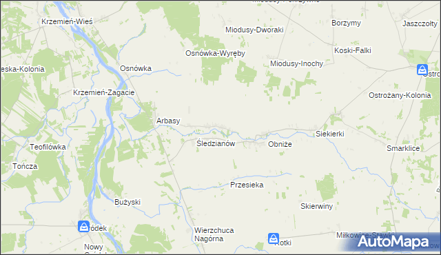 mapa Chechłowo, Chechłowo na mapie Targeo