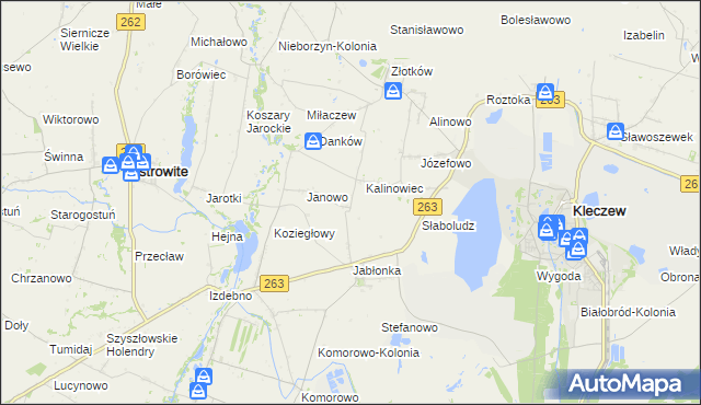 mapa Danków A, Danków A na mapie Targeo
