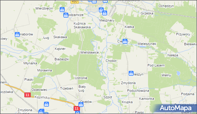 mapa Dobrygość, Dobrygość na mapie Targeo