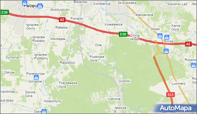 mapa Duraj, Duraj na mapie Targeo