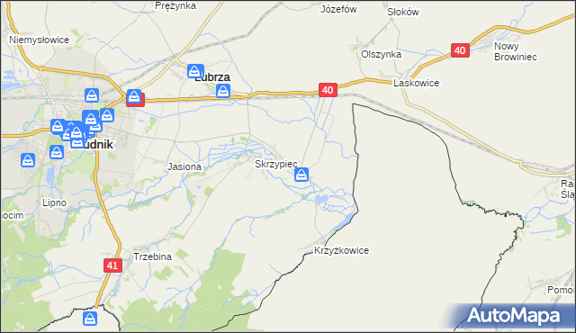 mapa Dytmarów, Dytmarów na mapie Targeo