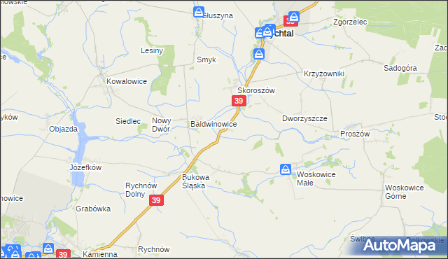 mapa Igłowice gmina Namysłów, Igłowice gmina Namysłów na mapie Targeo