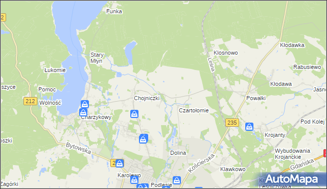 mapa Jarcewo, Jarcewo na mapie Targeo
