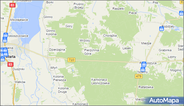 mapa Józefów-Wiktorów, Józefów-Wiktorów na mapie Targeo