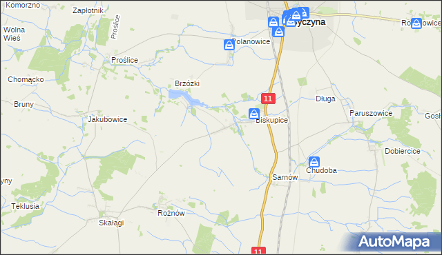 mapa Kochłowice, Kochłowice na mapie Targeo