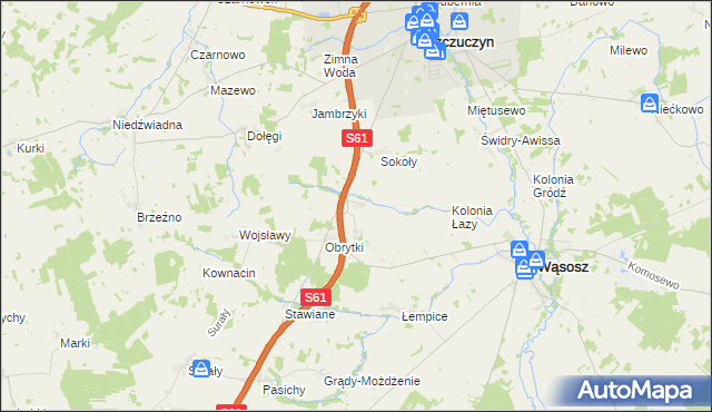 mapa Koniecki Małe, Koniecki Małe na mapie Targeo