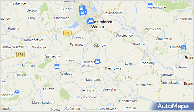 mapa Łyczaków, Łyczaków na mapie Targeo