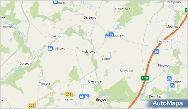 mapa Mołstówko, Mołstówko na mapie Targeo