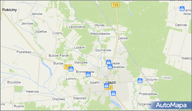 mapa Niewiadów PGR, Niewiadów PGR na mapie Targeo