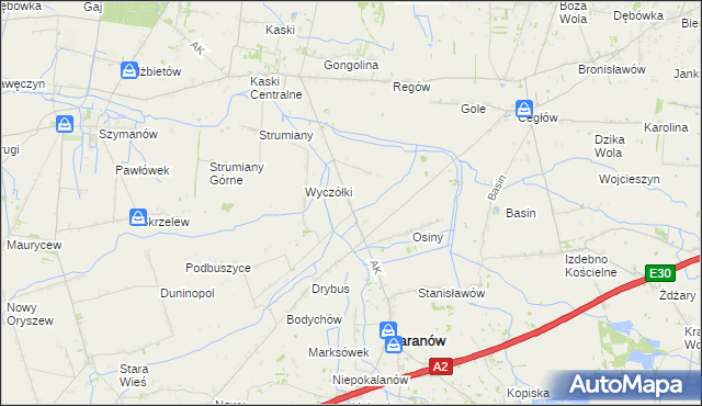 mapa Nowa Pułapina, Nowa Pułapina na mapie Targeo