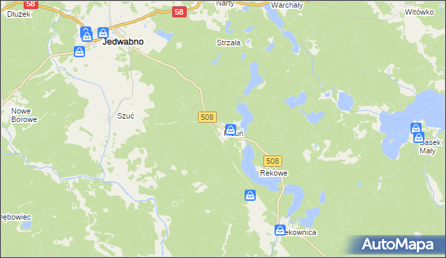 mapa Piduń, Piduń na mapie Targeo